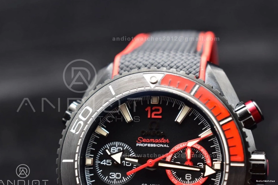 2017 Best OM Factory Volvo Deep Chronograph Omega Subdial Ocean 2018 Edition  Black Race Ocean Planet WellDesigned Counter 3:00 Edition with 936 0522